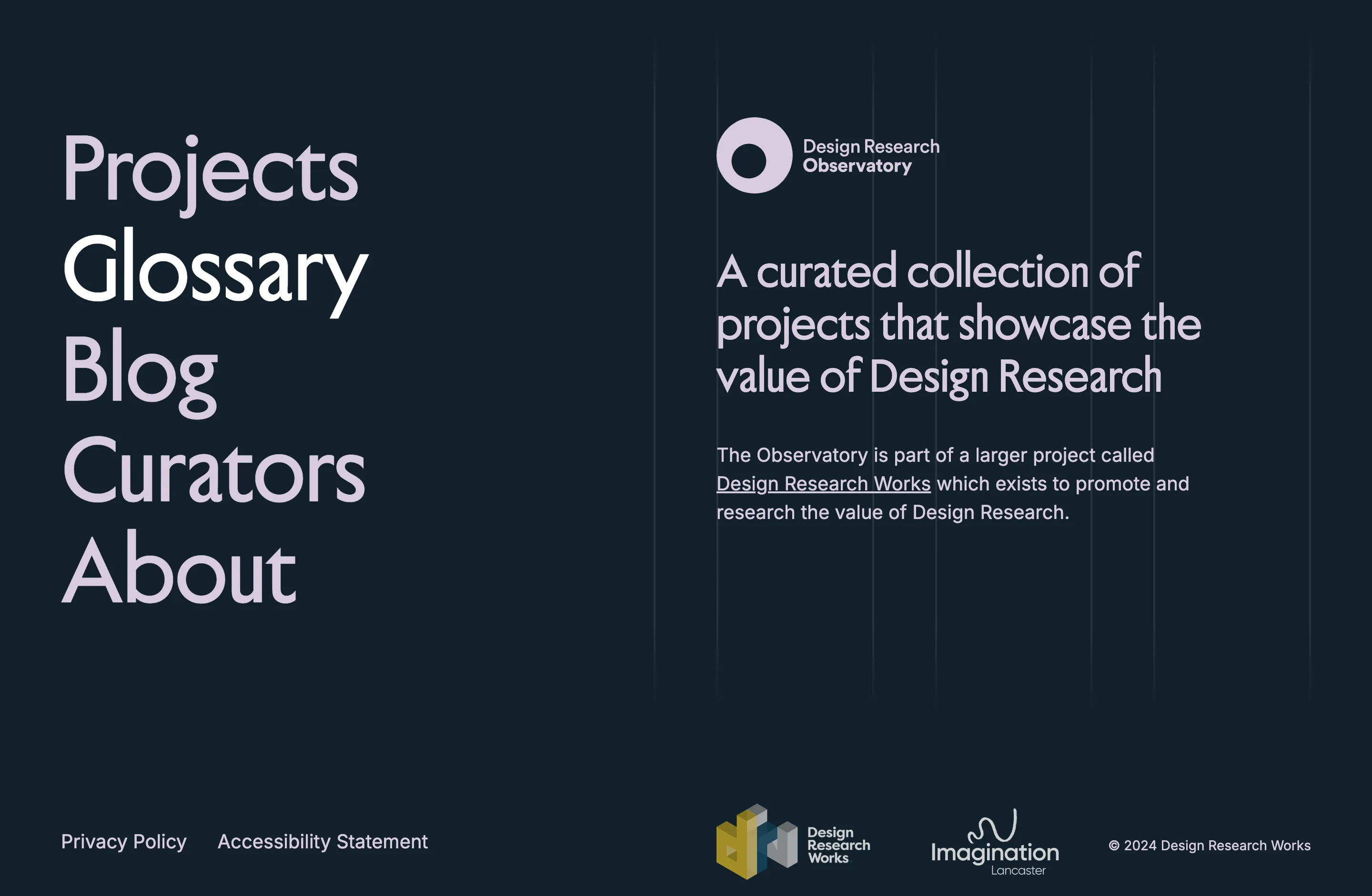 Big footer menu design