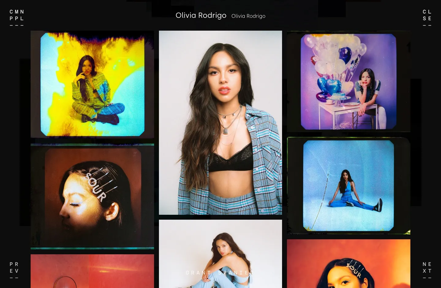 Masonry gallery view for photography projects