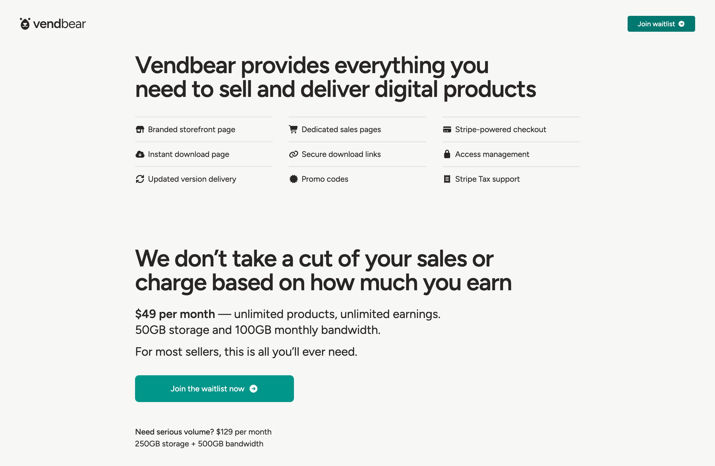 Landing page / waitlist marketing site