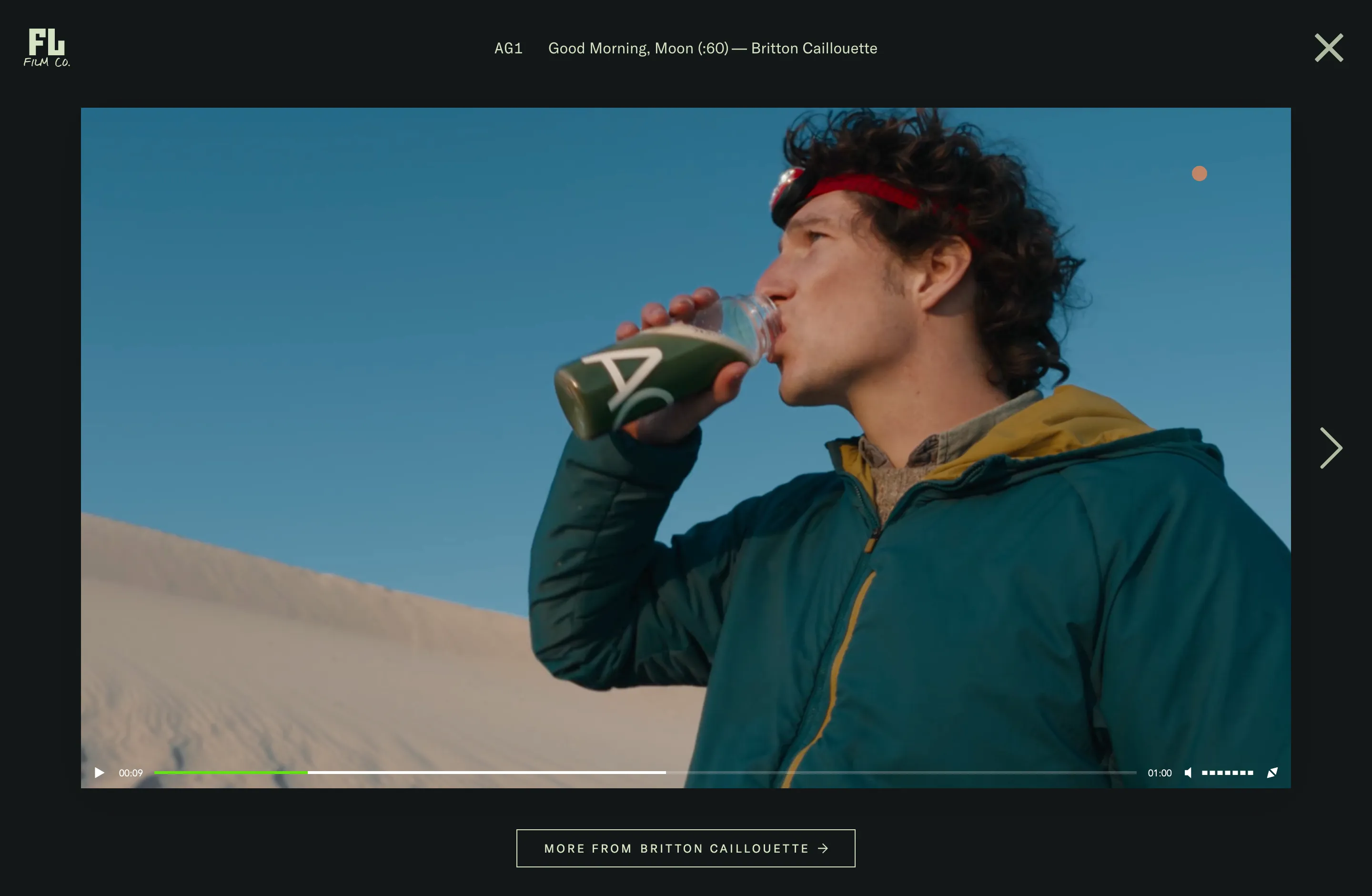 Custom video player design